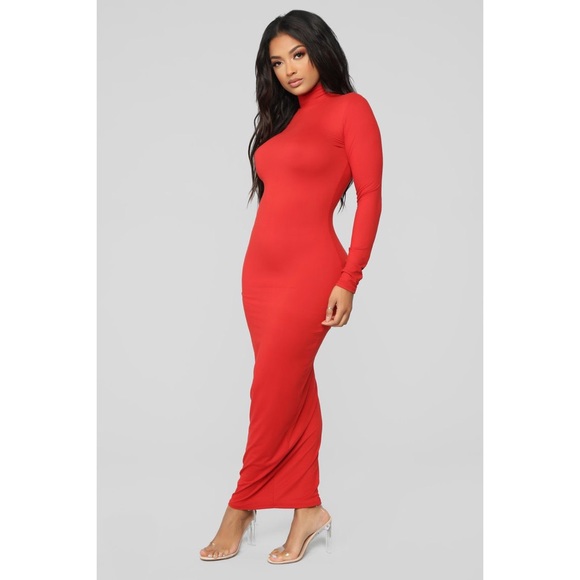 fashion nova long sleeve maxi dress